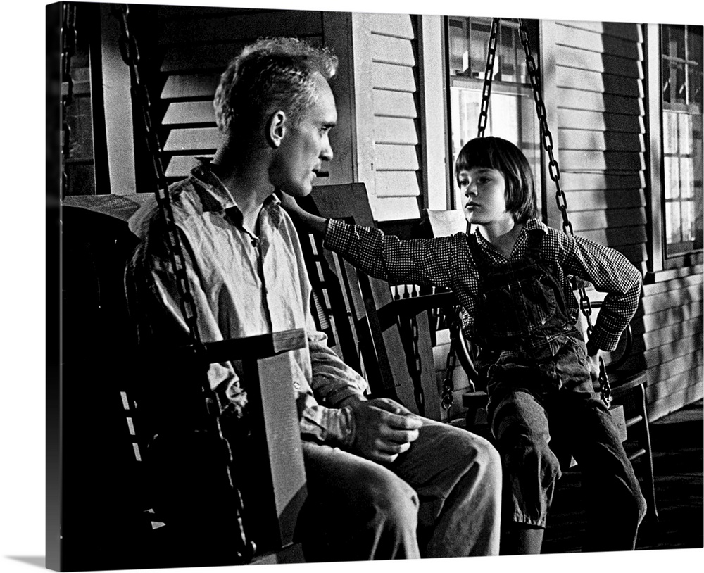 To Kill A Mockingbird, Robert Duvall, Mary Badham, 1962.