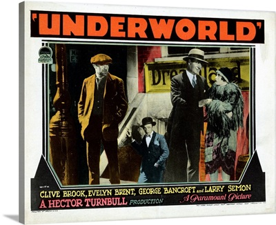 Underworld, US Lobbycard, 1927