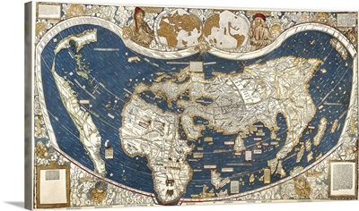 Universal Map from Cosmographiae Introductio