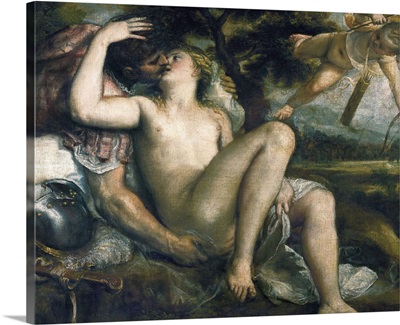 Venus and Mars with Cupid
