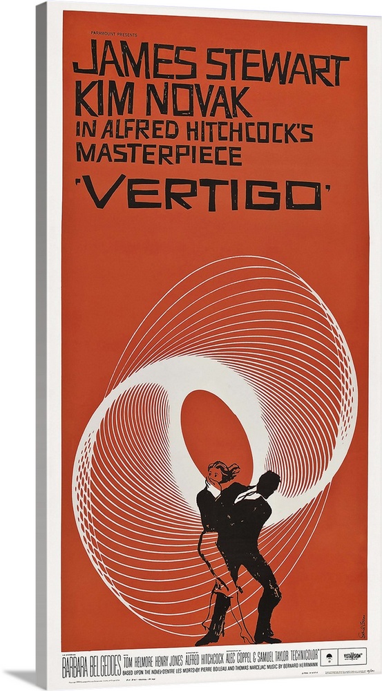 Vertigo, US Poster Art, 1958.