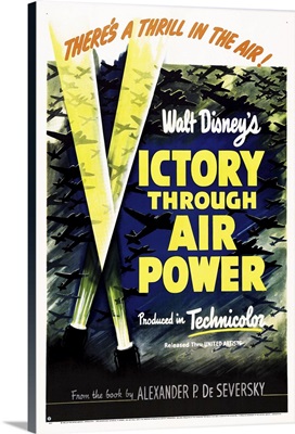 Victory Through Air Power - Vintage Movie Poster