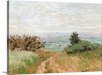 View of the Argenteuil Plain from the Sannois Hill, by Claude Monet, 1872. Musee d'Orsay