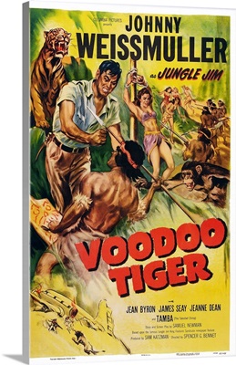 Voodoo Tiger, Johnny Weissmuller, 1952