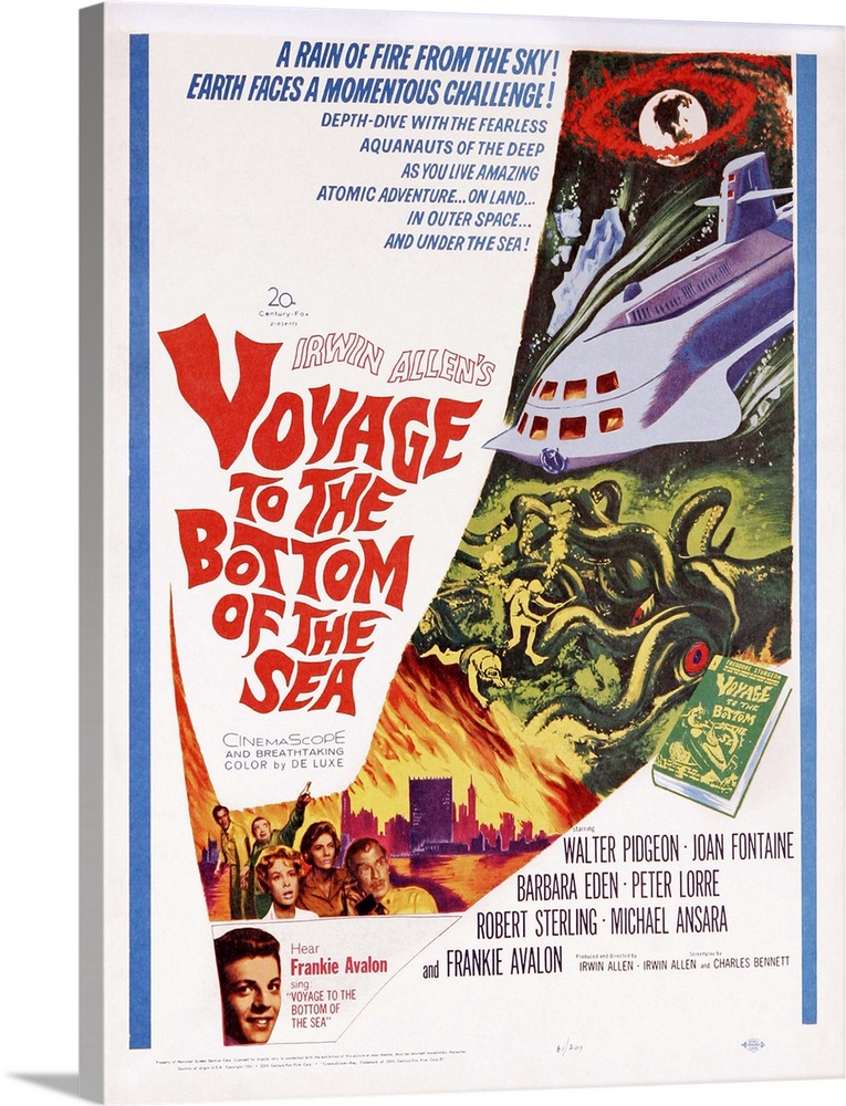 Voyage To The Bottom Of The Sea, Frankie Avalon, (Bottom Left), 1961.