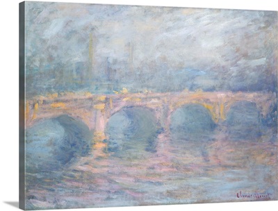 Waterloo Bridge, London, at Sunset, by Claude Monet, 1904