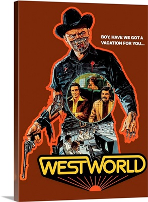Westworld - Vintage Movie Poster