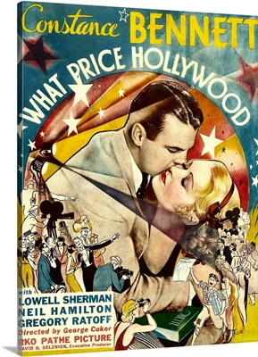 What Price Hollywood - Vintage Movie Poster
