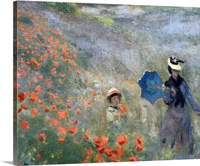 Wild Poppies. Surroundings of Argenteuil. Detail