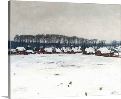 Winter Landscape, by Willem Witsen, c. 1895-1915