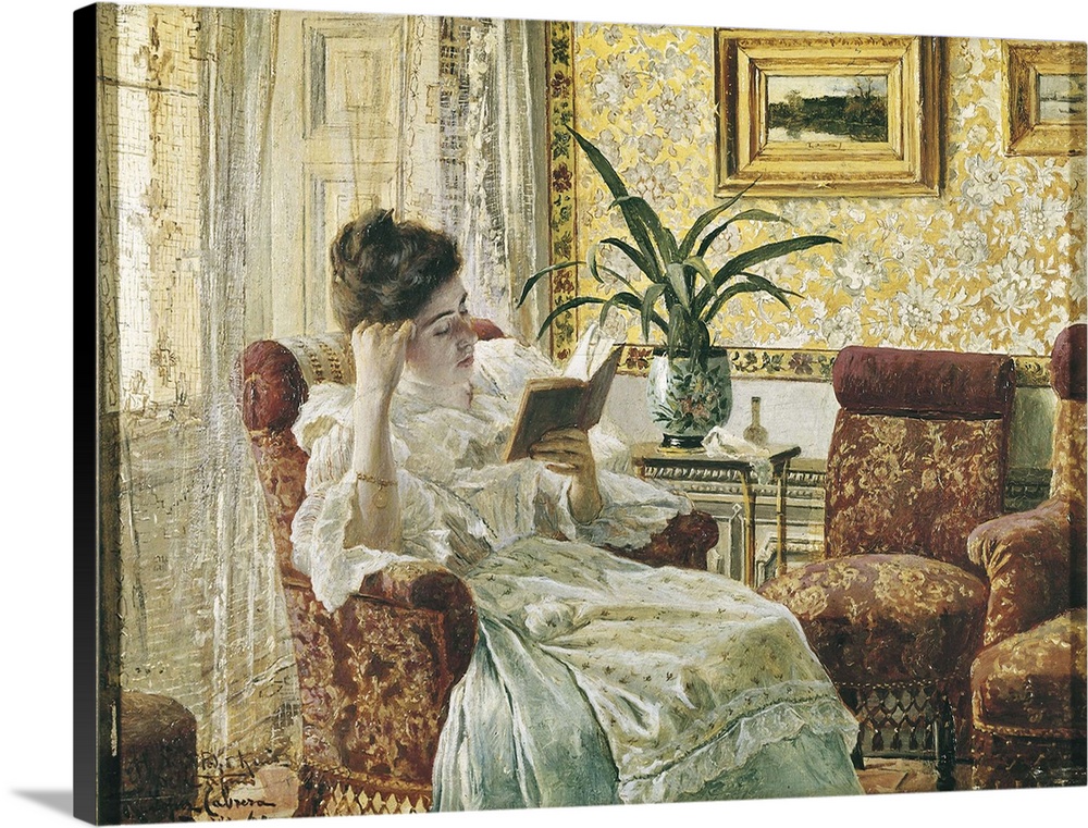 Woman Reading. Ricardo Lopez Cabrera