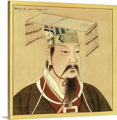 Yellow Emperor Huangdi. A Mythological Ruler of China