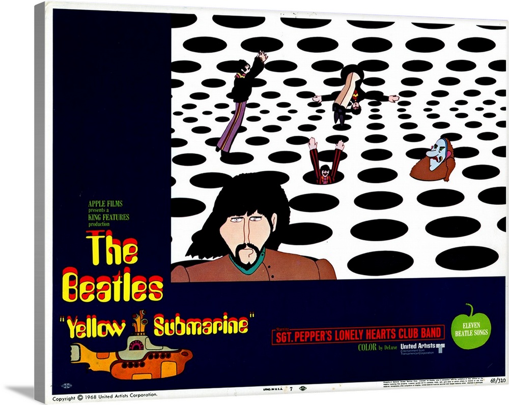 Yellow Submarine, The Beatles, 1968.