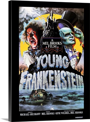 Young Frankenstein - Vintage Movie Poster