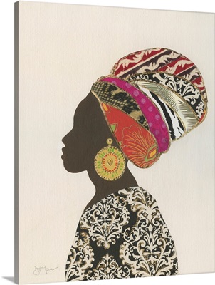 African Silhouette Woman II