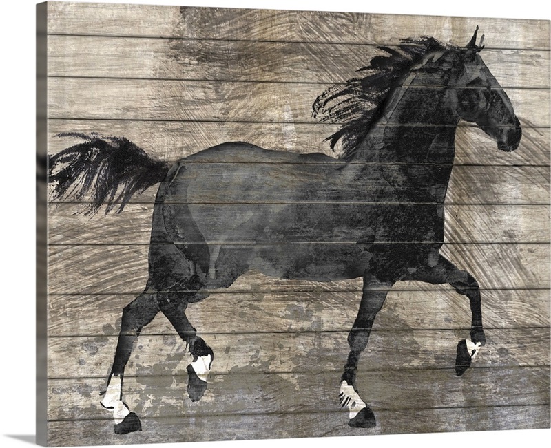 Barnwood Horse Wall Art, Canvas Prints, Framed Prints, Wall Peels Great Big Canvas