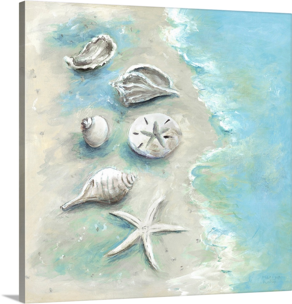 Shells & Starfish Iron Wall Art - OUT OF STOCK