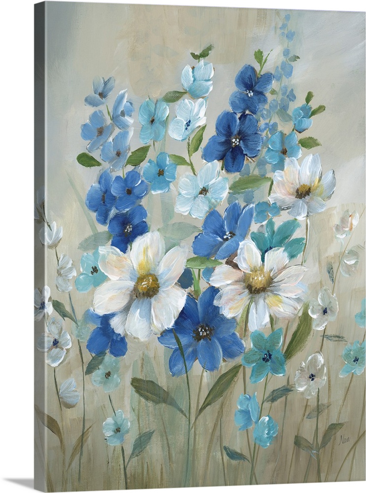 Paint Your Garden with Blue Flowers