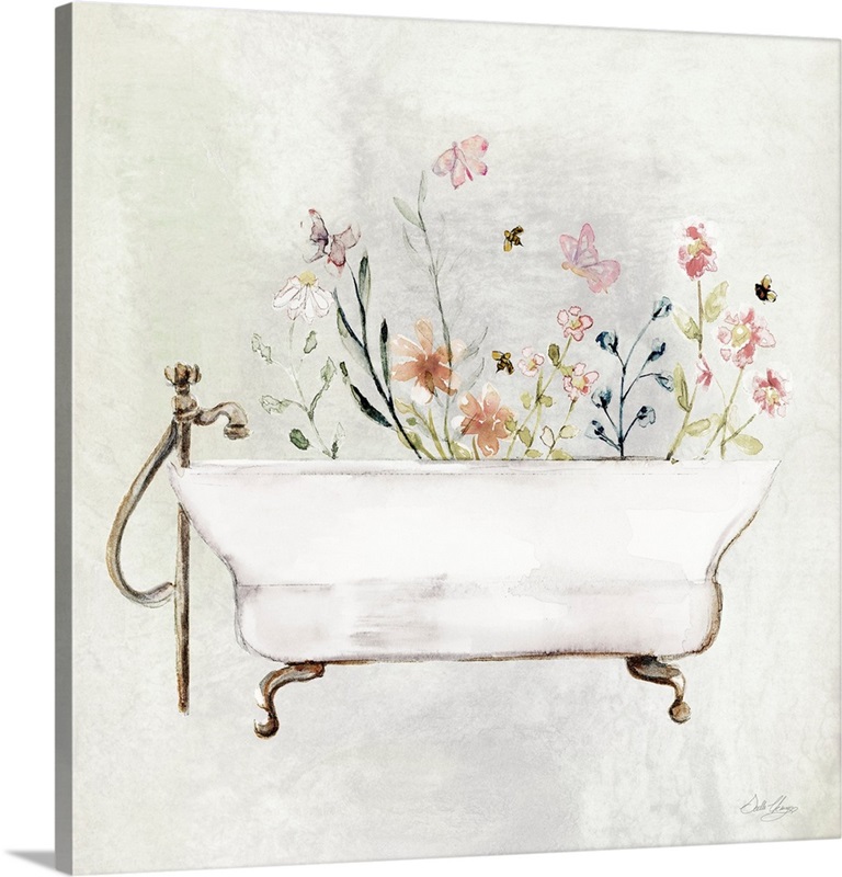 Botanical Bath II | Great Big Canvas