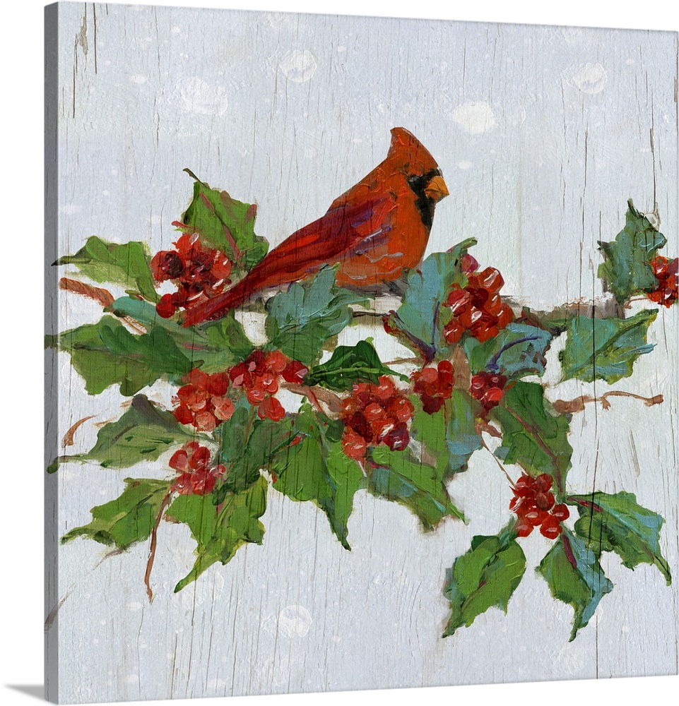 Cardinal And Holly