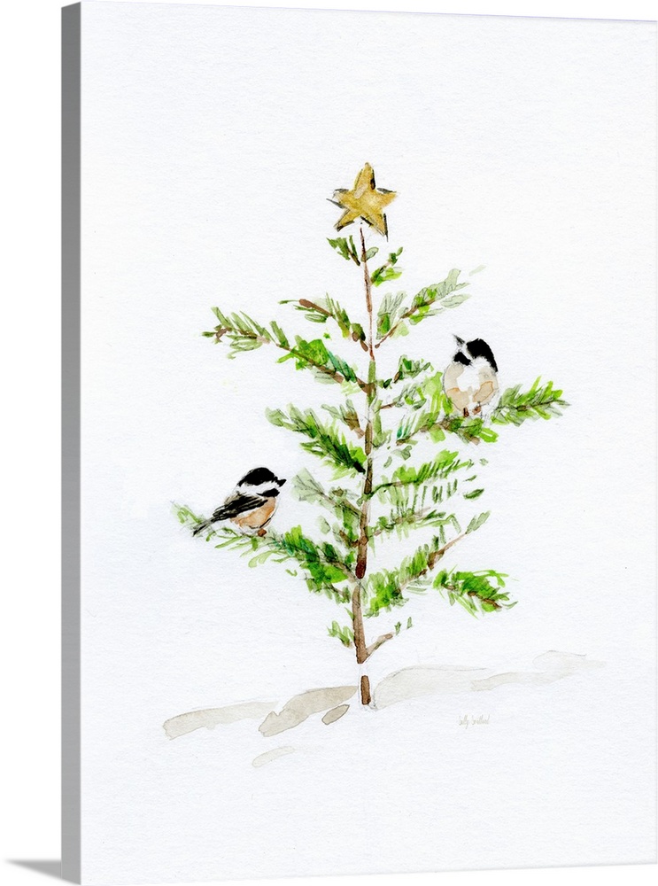 Christmas Chickadees II