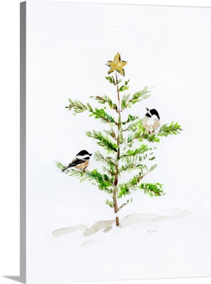 Christmas Chickadees II
