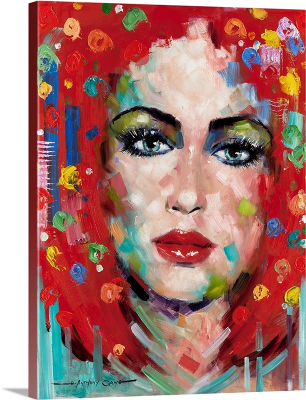 Confetti Girl II Wall Art, Canvas Prints, Framed Prints, Wall Peels