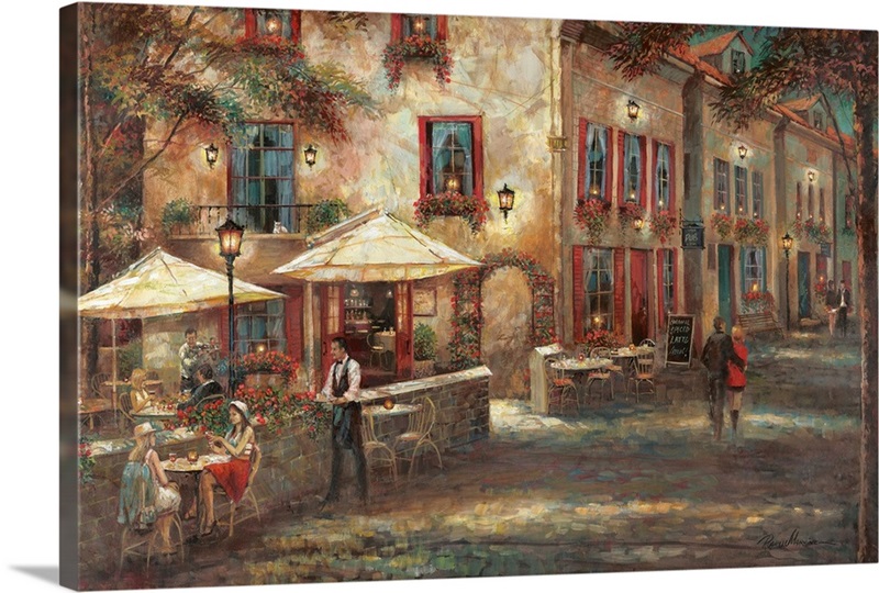 Courtyard Cafe | Great Big Canvas