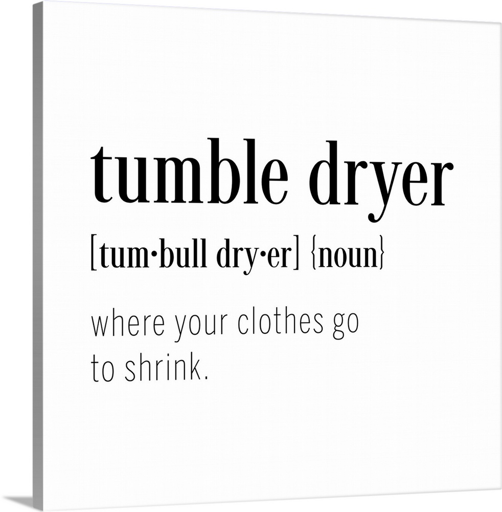 Dryer Definition