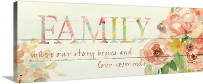 Family Where Our Story Begins