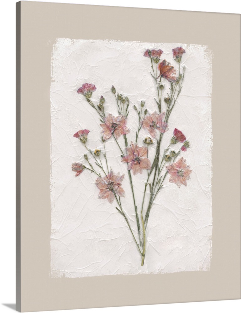 Floral Decoupage I