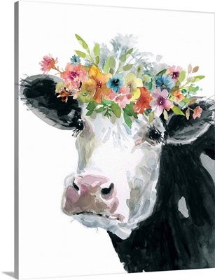 Flower Crown Cow