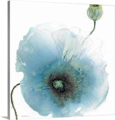 Iridescent Blue Poppy I