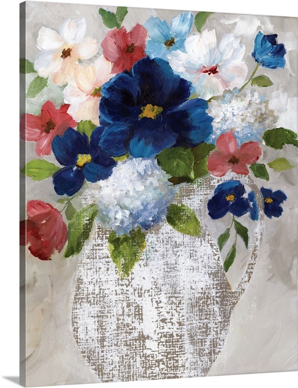 Linen Bouquet II | Great Big Canvas