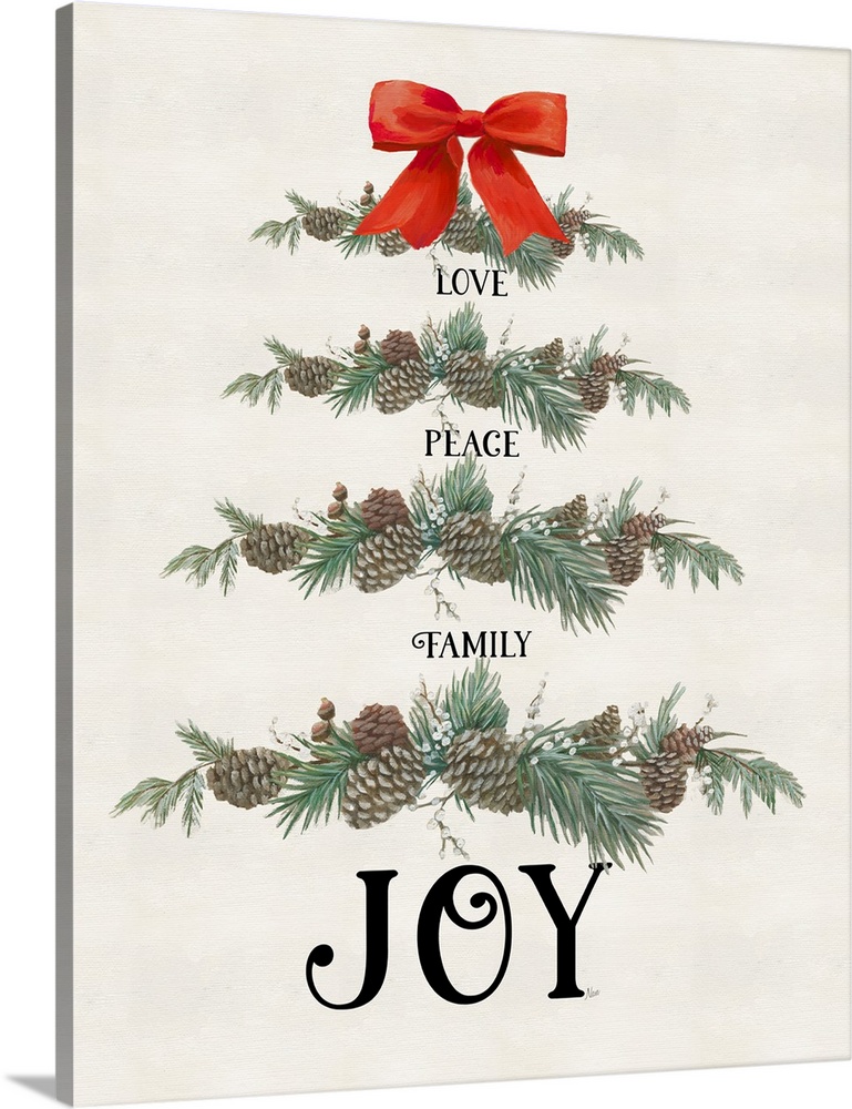 Love Peace Family Joy Swag