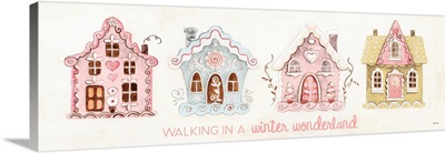 Pastel Gingerbread Houses