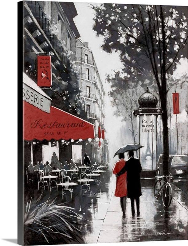 Rainy Paris II | Great Big Canvas