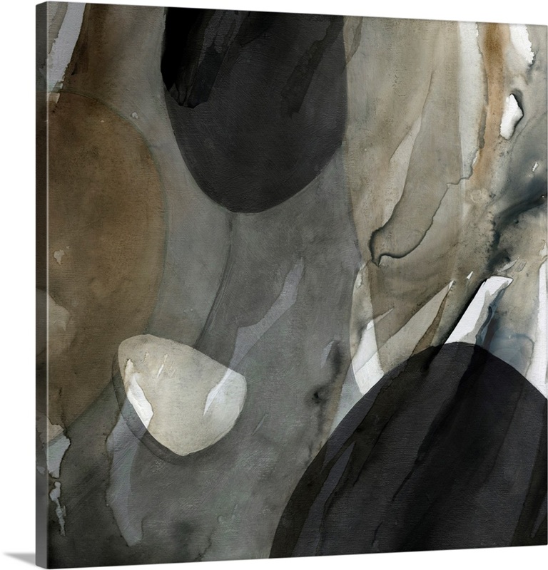 Rocky Stream Vector Rocky Stream I | Great Big Canvas