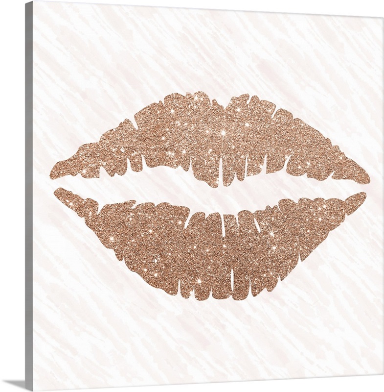 Rose Gold Kiss | Great Big Canvas