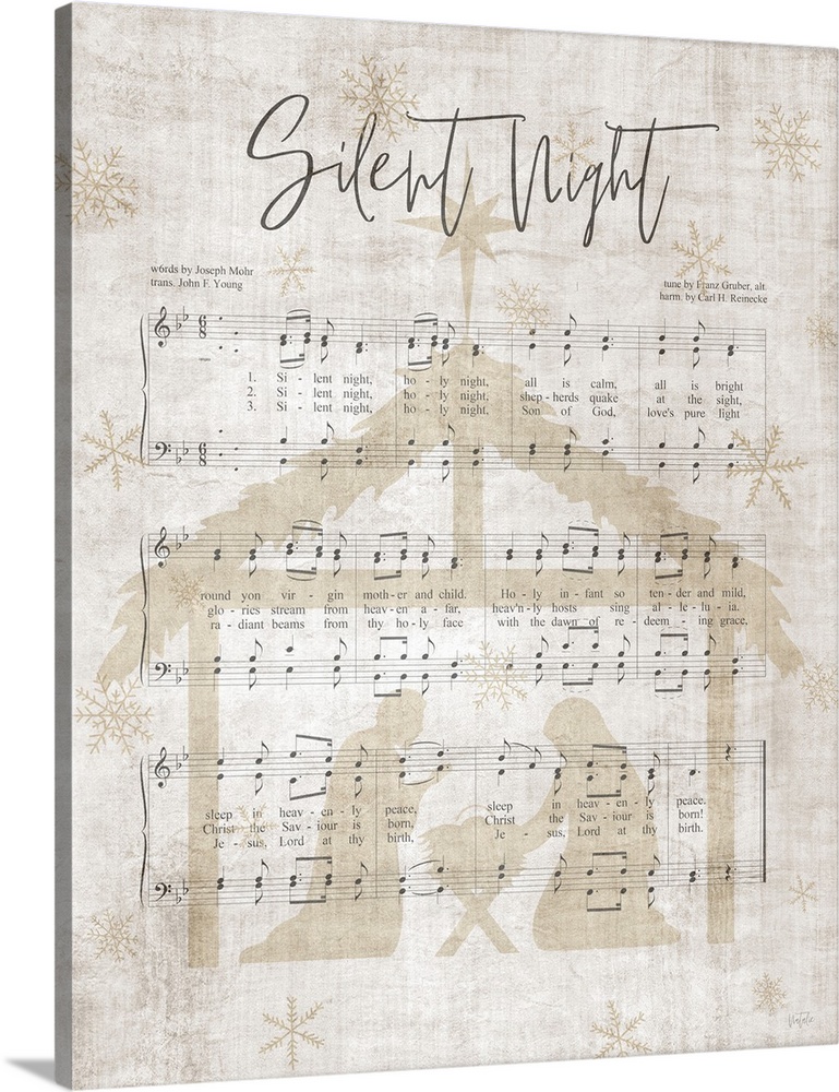 Silent Night Song Sheet