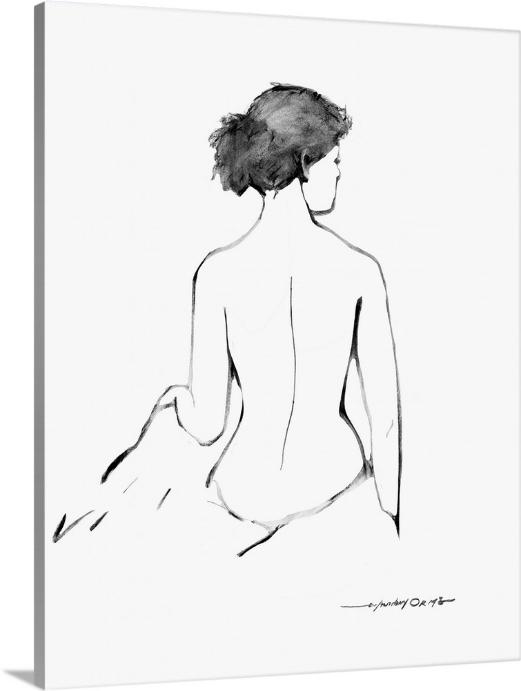 Sketchy Silhouette II