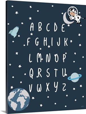 Space Cow Alphabet