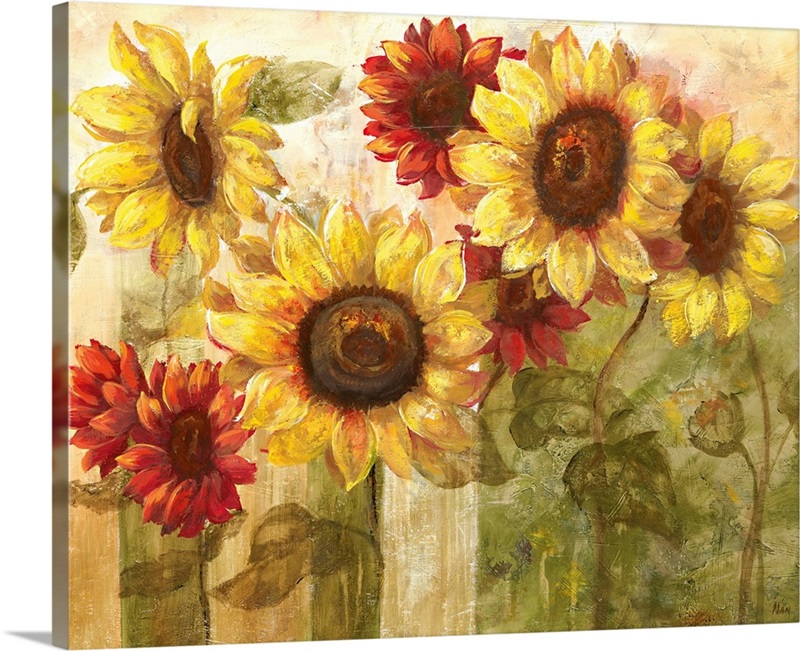 sunflower wall art for kitchen