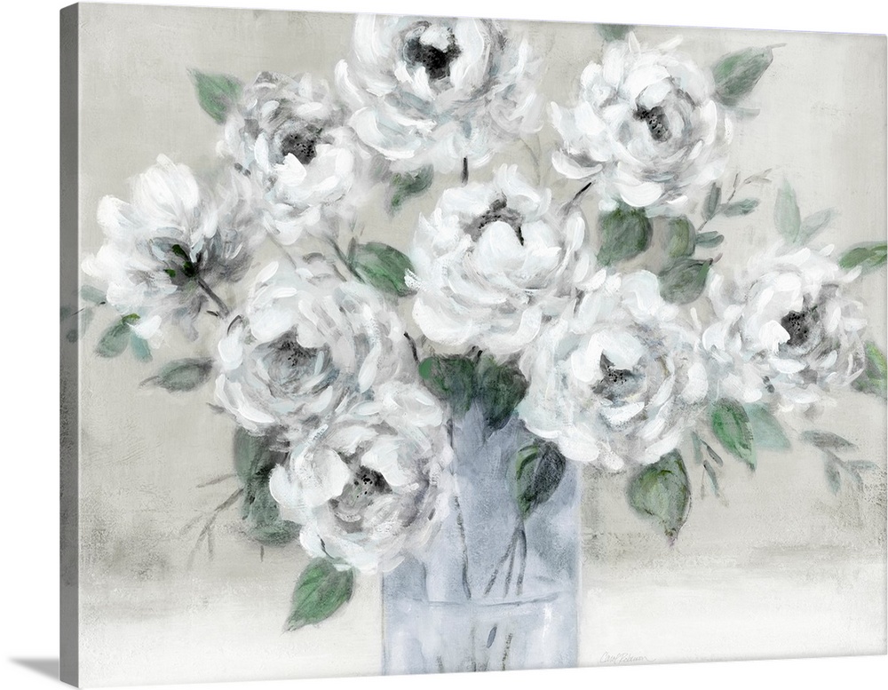 Tender White Roses