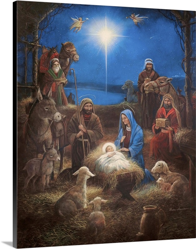 The Nativity Wall Art, Canvas Prints, Framed Prints, Wall Peels | Great ...
