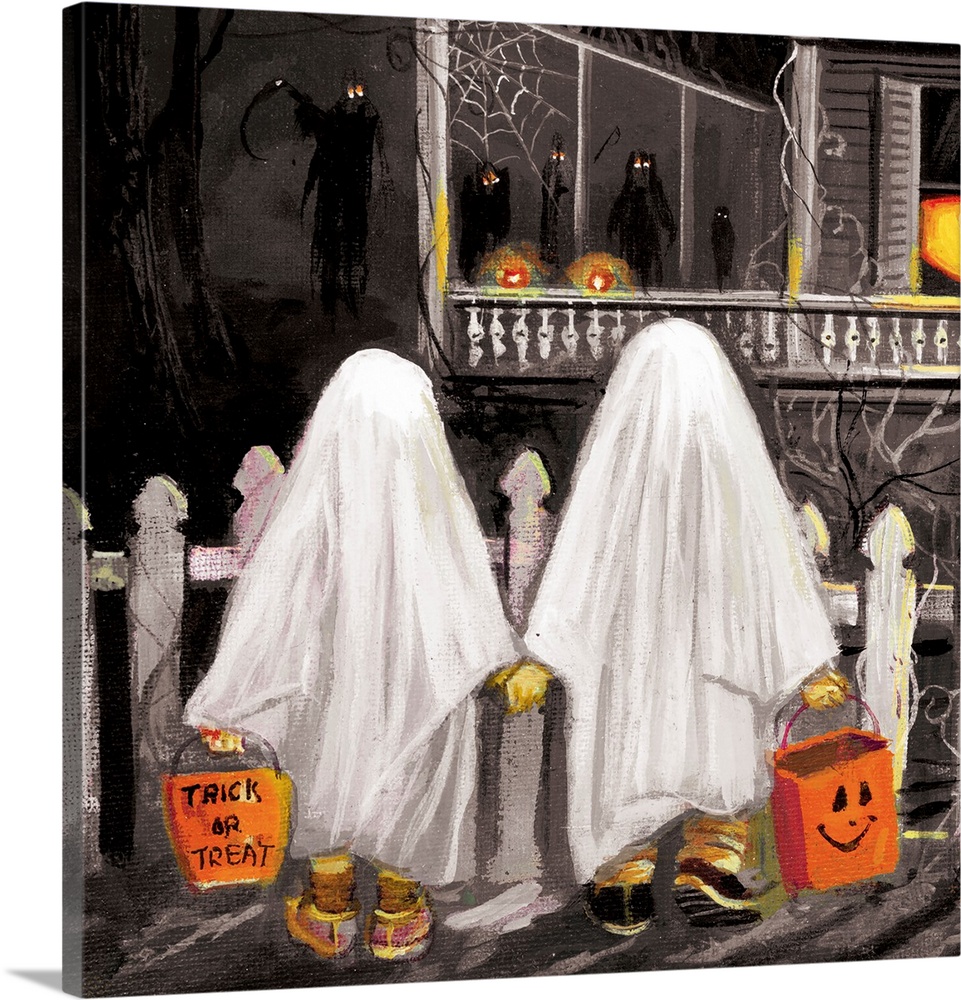 Trick Or Treating Ghosts