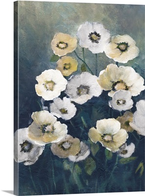 White Poppies At Dawn II