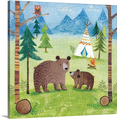 Woodland Family Bears