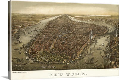 1874 NYC Map