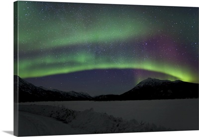Arc of Northern Lights in the Brooks Range